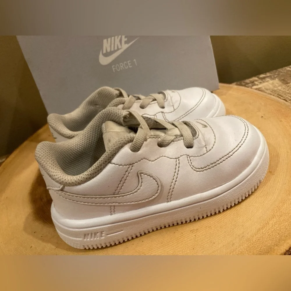 Nike‎ Air Force 1 Sneaker white toddler 8c Low Top kids toddler No Box